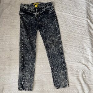Catherine Malandrino Dark Wash Distressed Denim